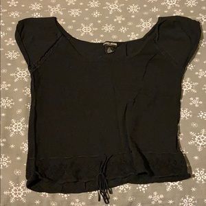 Basic Black Guess Top